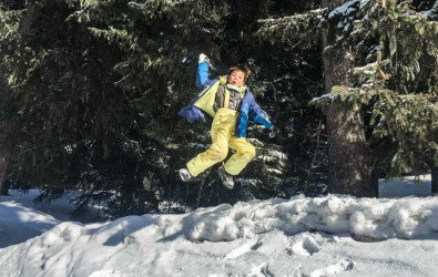 station de ski familiale : activité enfants